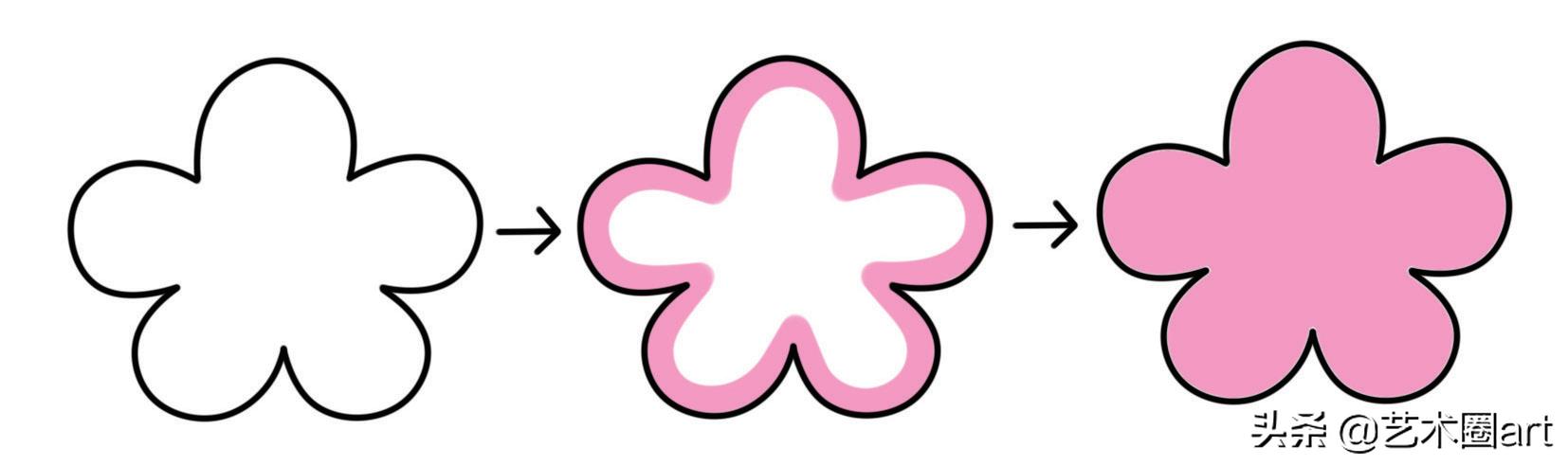 呆萌少女可爱简笔画手账教程,二次元少女古风简笔画手账