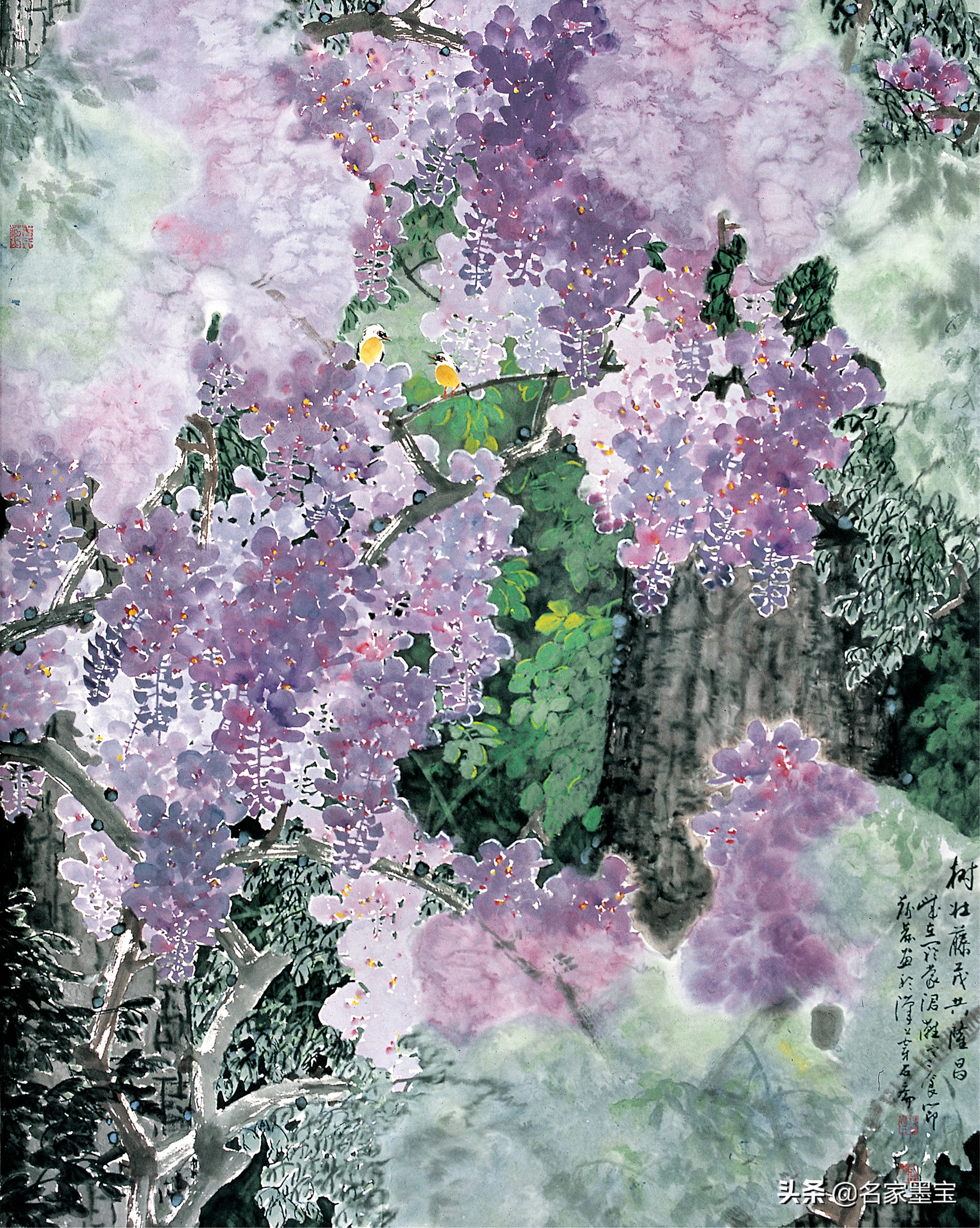 四川画家刘德扬写意花鸟作品欣赏,画家刘庚写意花鸟画作品欣赏图文