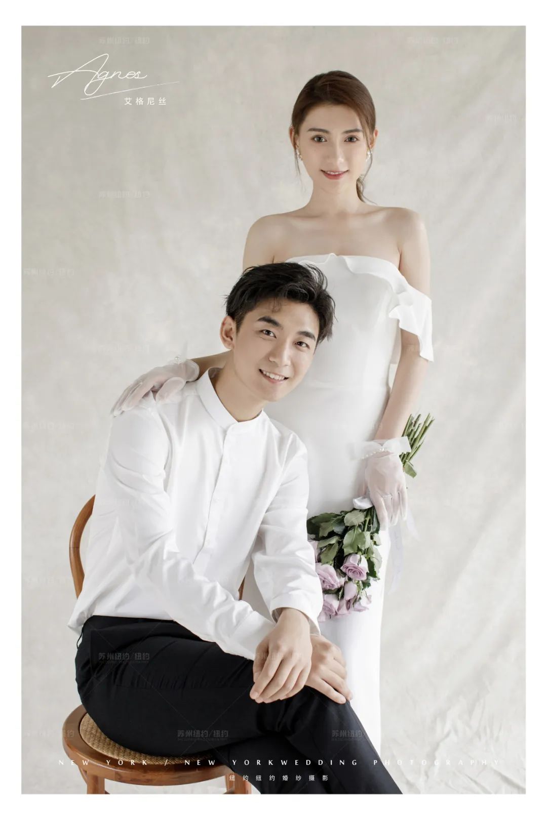 15年法式油画风婚纱照,唯一视觉油画风高定婚纱照