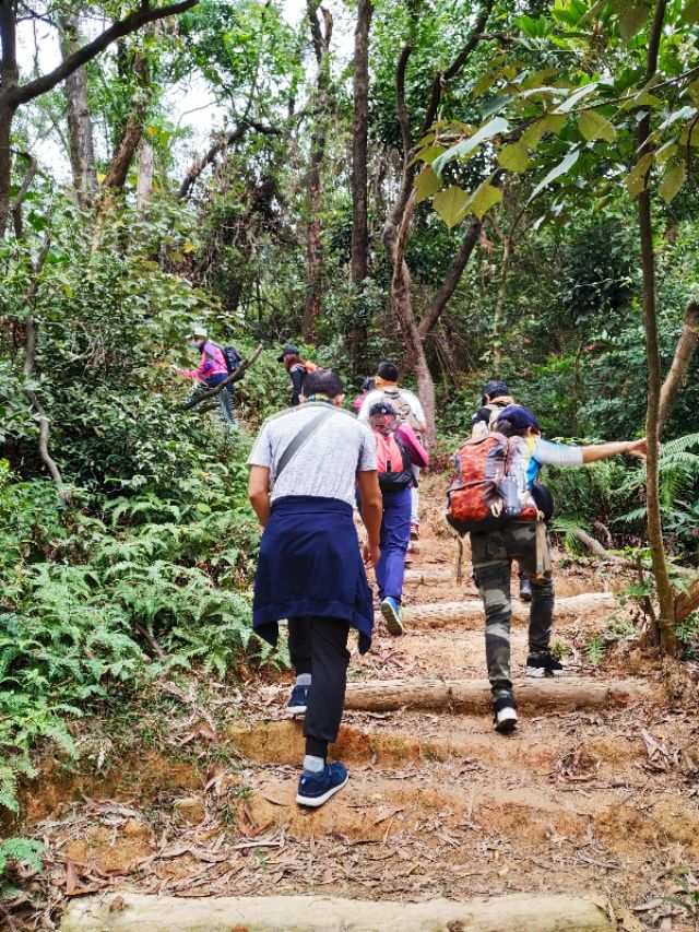周日跟随珠海户外网板樟山游记