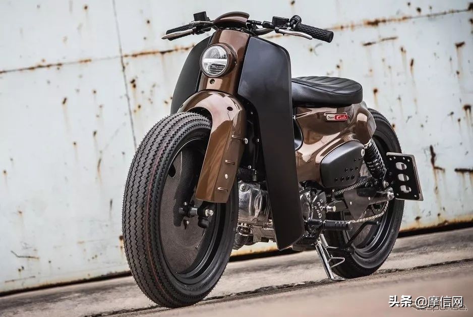 泰国K-Speed发布咖啡复古定制版本田超级幼兽