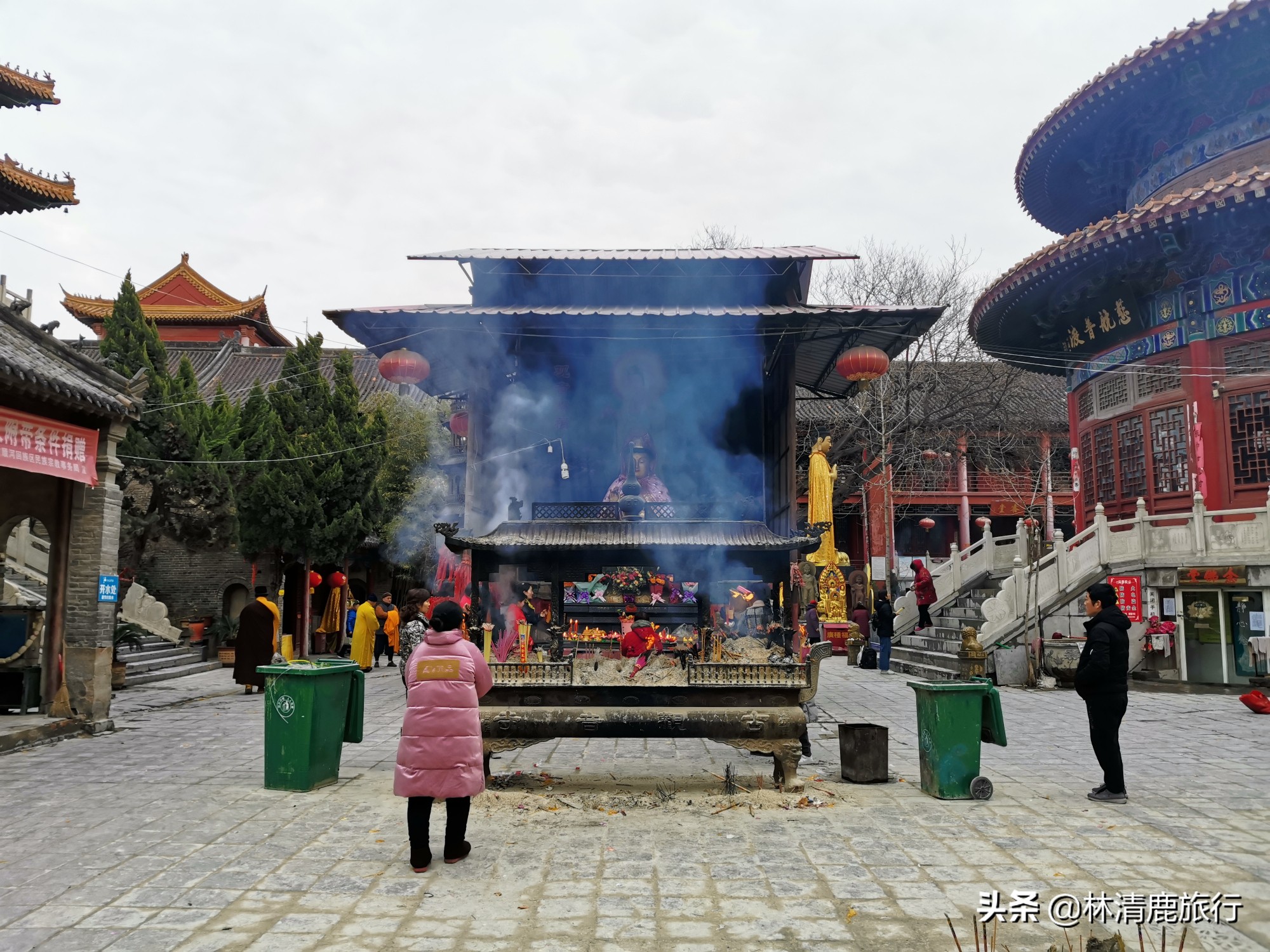 开封观音寺烧香,烧香祈福开封龙亭