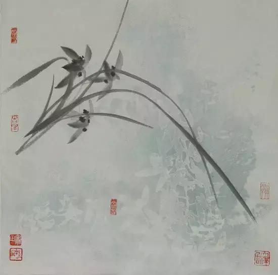 兰花的画法国画,兰花的画法步骤动画