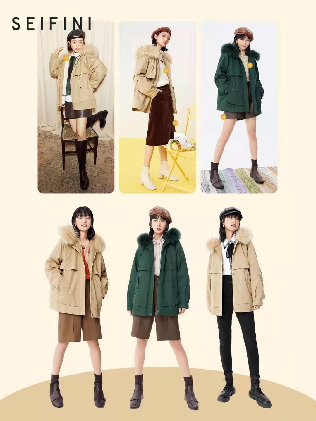 4家店铺，上百套不同风格的穿衣搭配，照着穿美翻全场