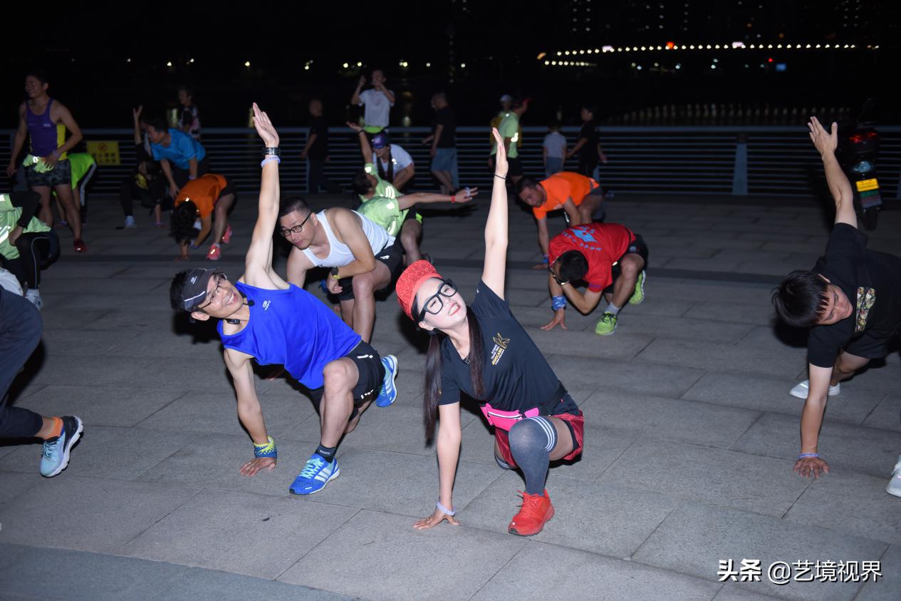 首期浙马训练营携手甬马，穿越历史，夜跑三江口