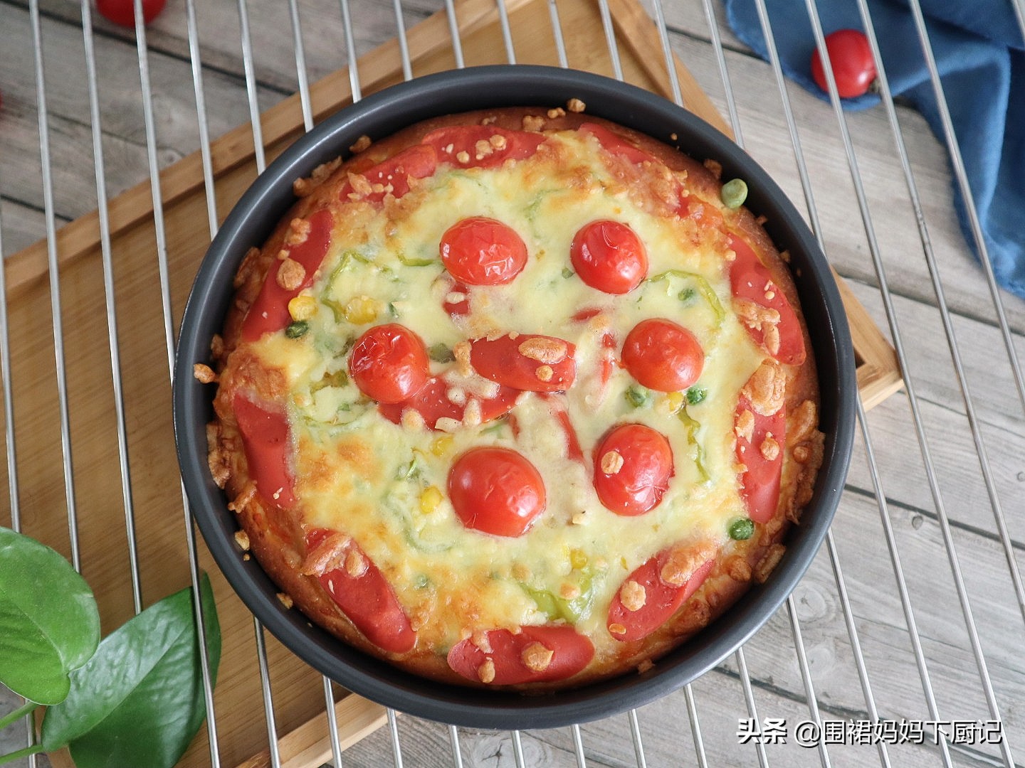 怎么做披萨饼皮酥脆,在家做披萨饼的饼皮