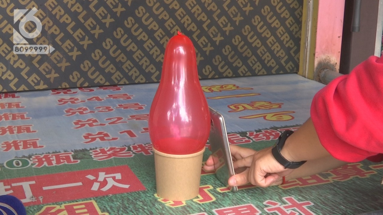 手机闪光灯怎么打爆气球,手机闪光灯引爆气球