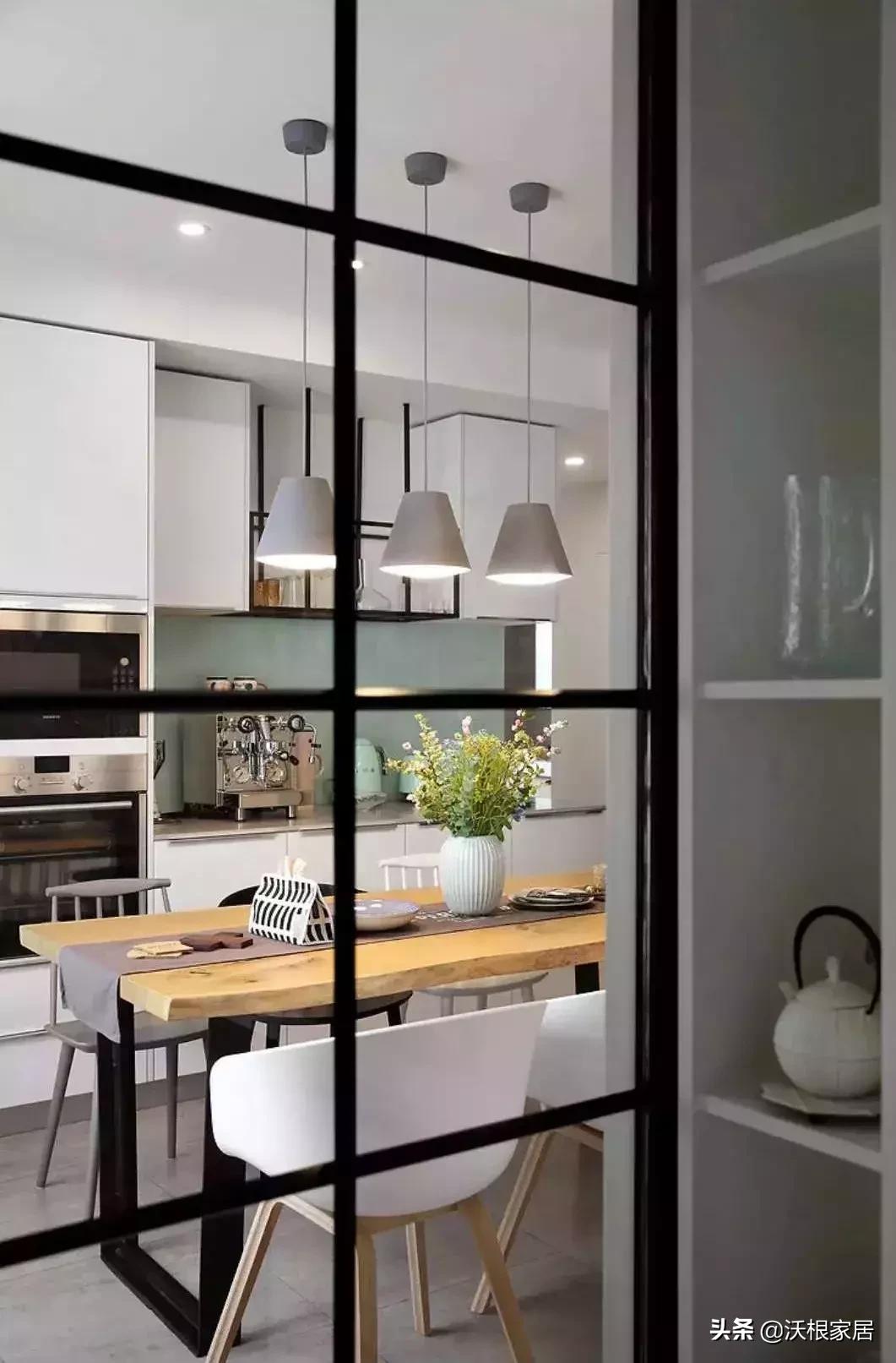 120平方三室一厅房子北欧风格,北欧风婚房布置效果图大全