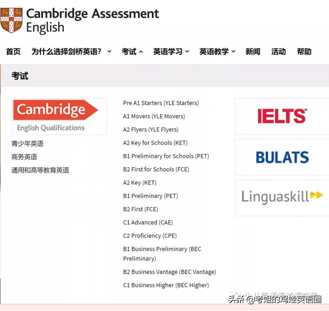 cice剑桥少儿英语考试2级难度,剑桥国际少儿英语考试内容