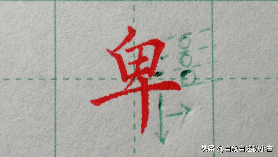 练字零基础入门很受用，部分字体结构的识别和举例！