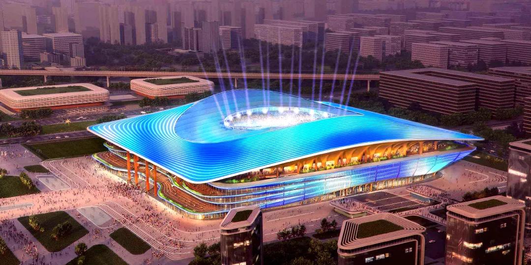 西安国际足球中心地铁,西安国际足球中心设计