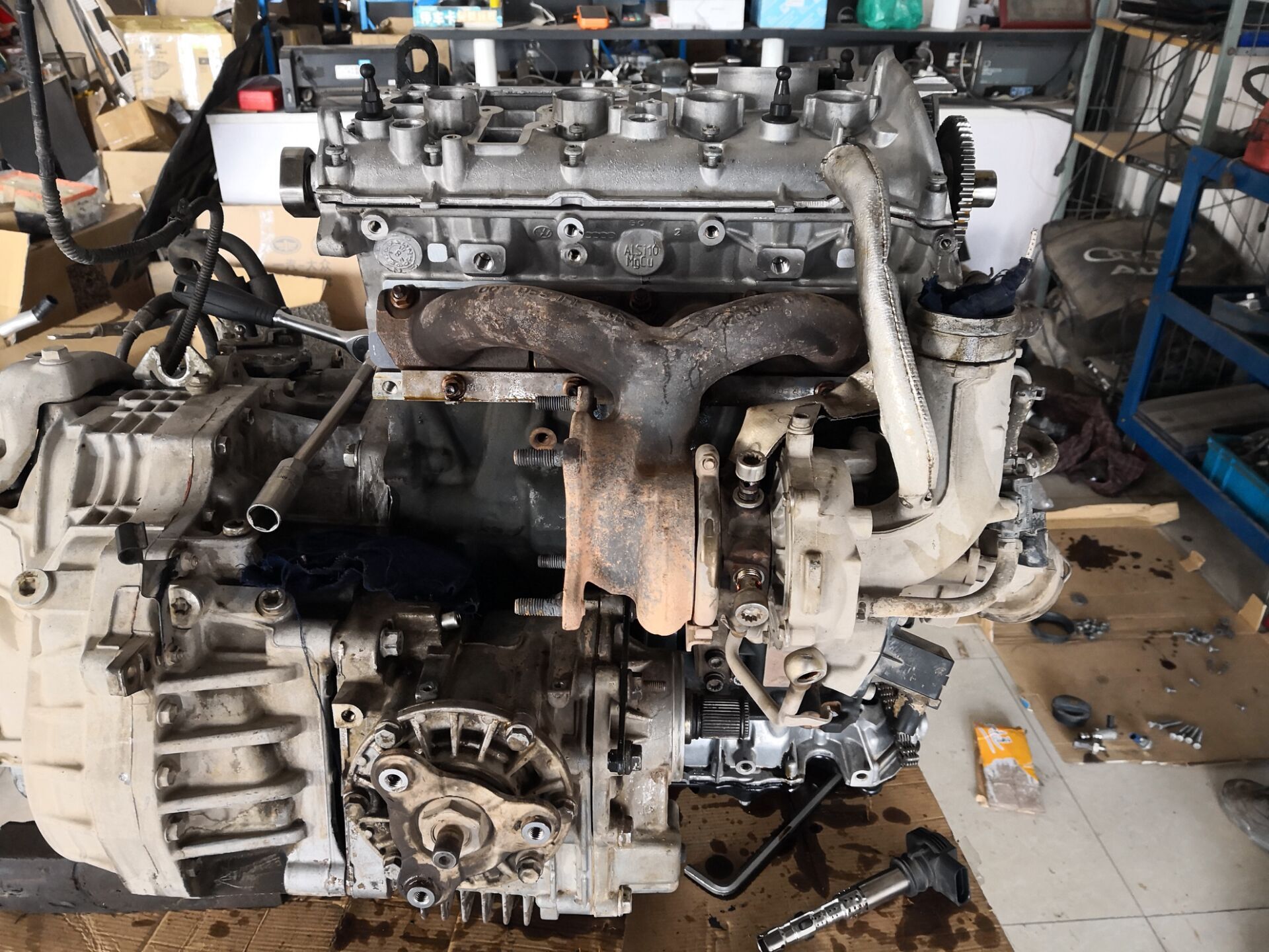 途观ea888正时链条跳齿有啥症状,途观ea888发动机正时老跳齿