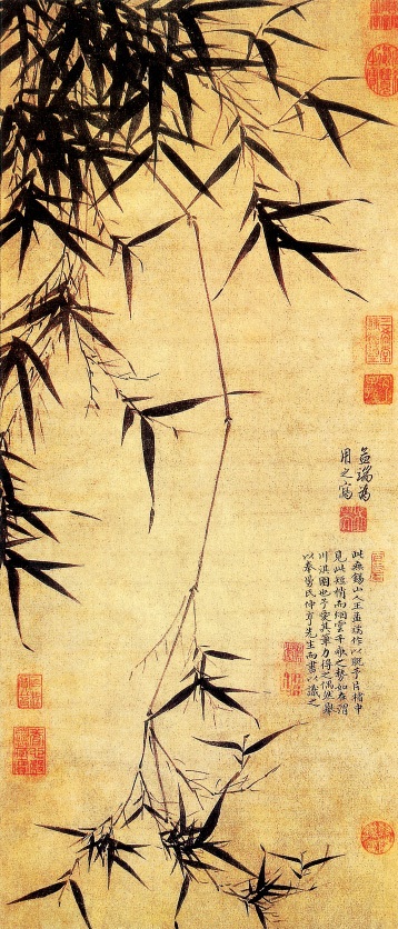 历代画论（连载38）元明：《画竹谱》,摘抄（元）李衎撰