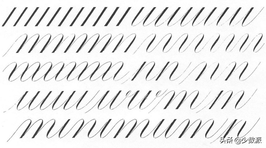 英文书法书写技巧练法,如何练习英语花体书法