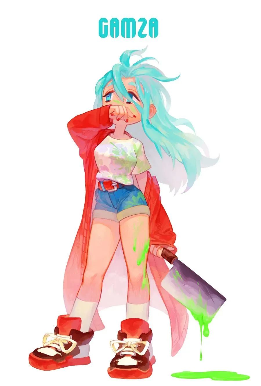 LEEMK,GAMZA/贯彻爱与真实的邪恶|插画分享