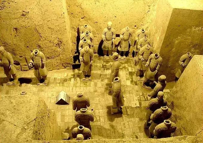 兵马俑文官俑解说,兵马俑解说员马导