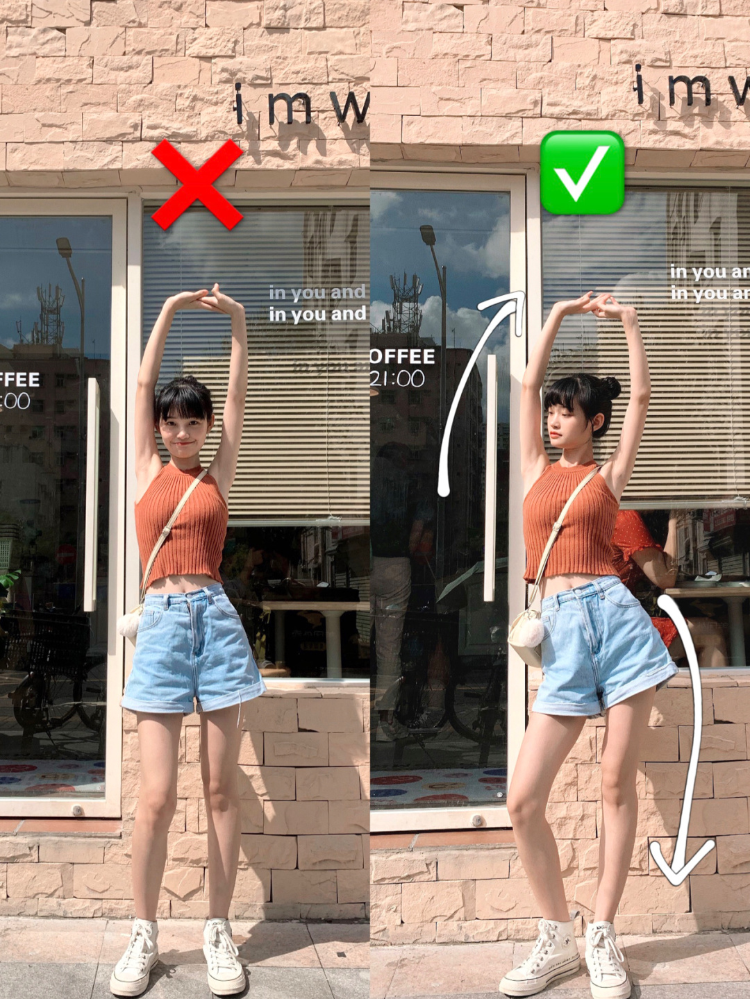 避免尴尬的七个拍照站姿,站着简单拍照动作