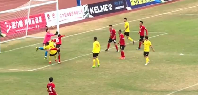 彭伟国任意球比赛视频,彭伟国倒钩破门