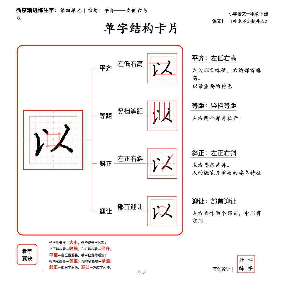 间架结构练字免费教程,间架结构练字技巧及方法