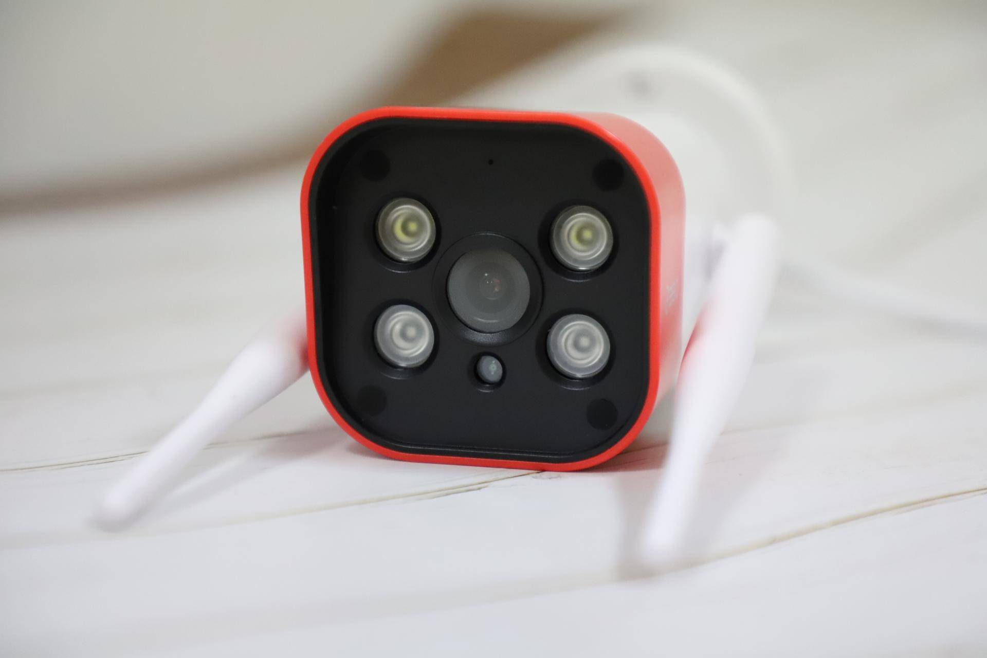 360智能摄像机红色警戒标准版,360红色警戒防水摄像头拆解