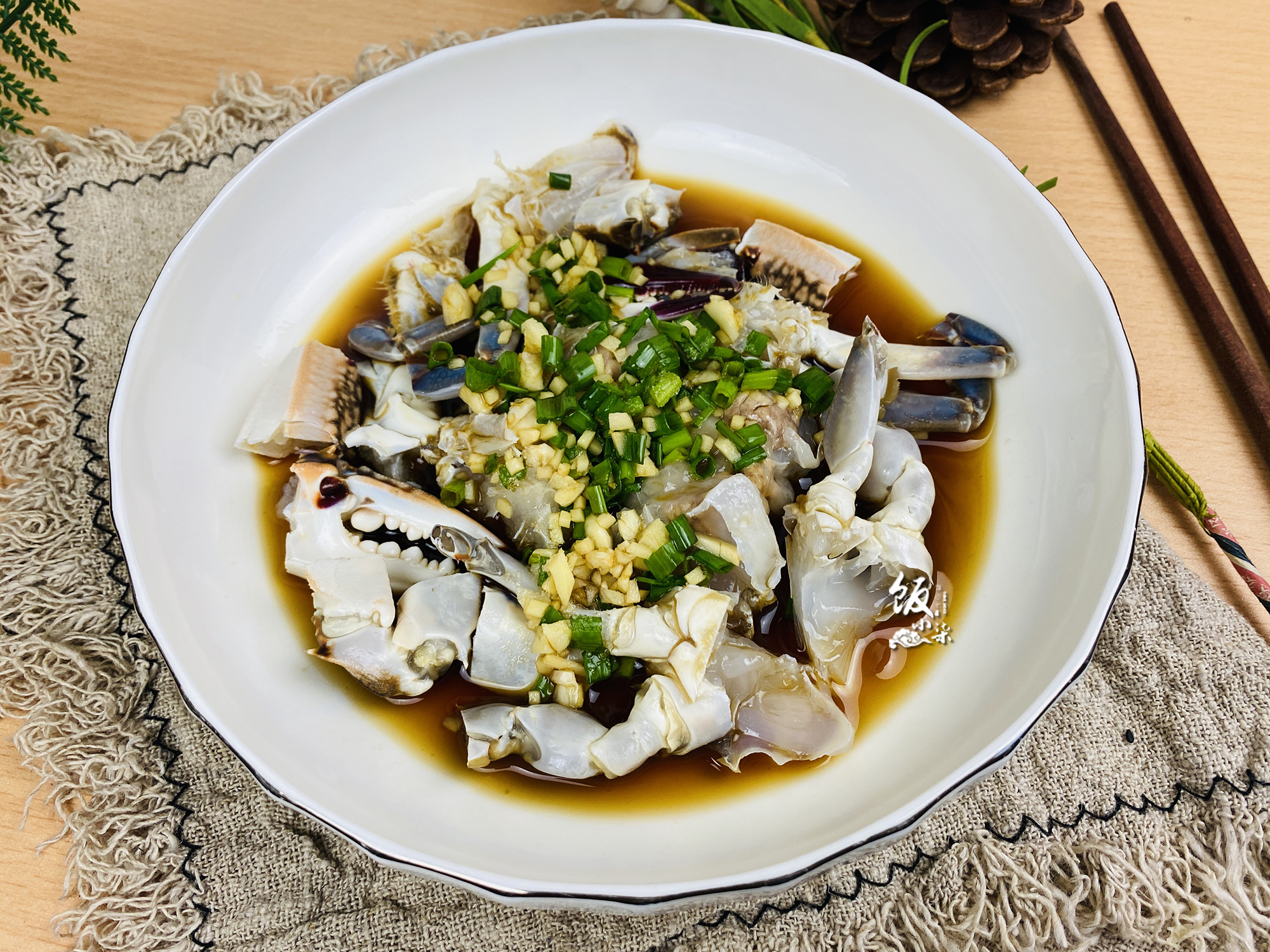 生腌蟹用黄酒还是花雕酒,生腌蟹饭店做法