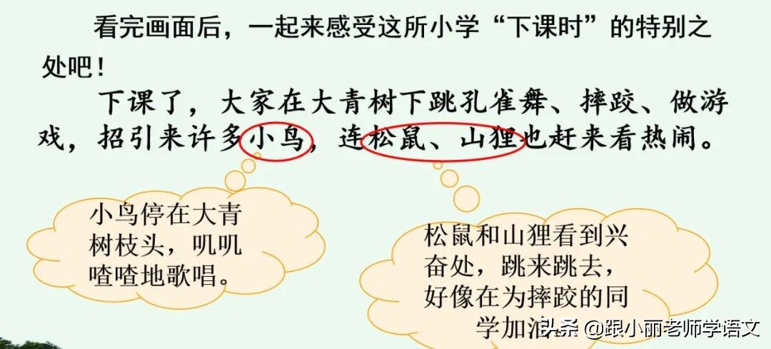 大青树下的小学重要背诵内容,大青树下的小学重点知识点