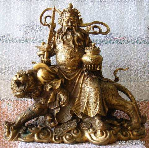 财神爷摆在客厅图片,财神爷摆多高才正确