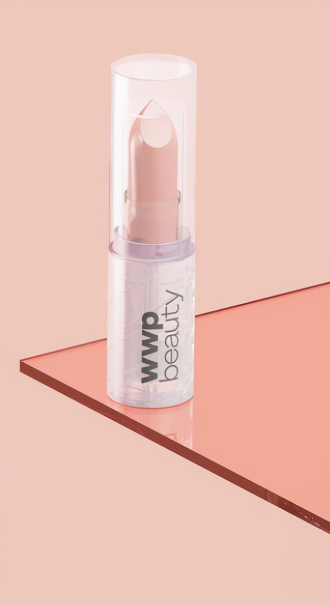 大牌高颜值化妆品彩妆简约水晶口红产品包装设计-大字会创意设计