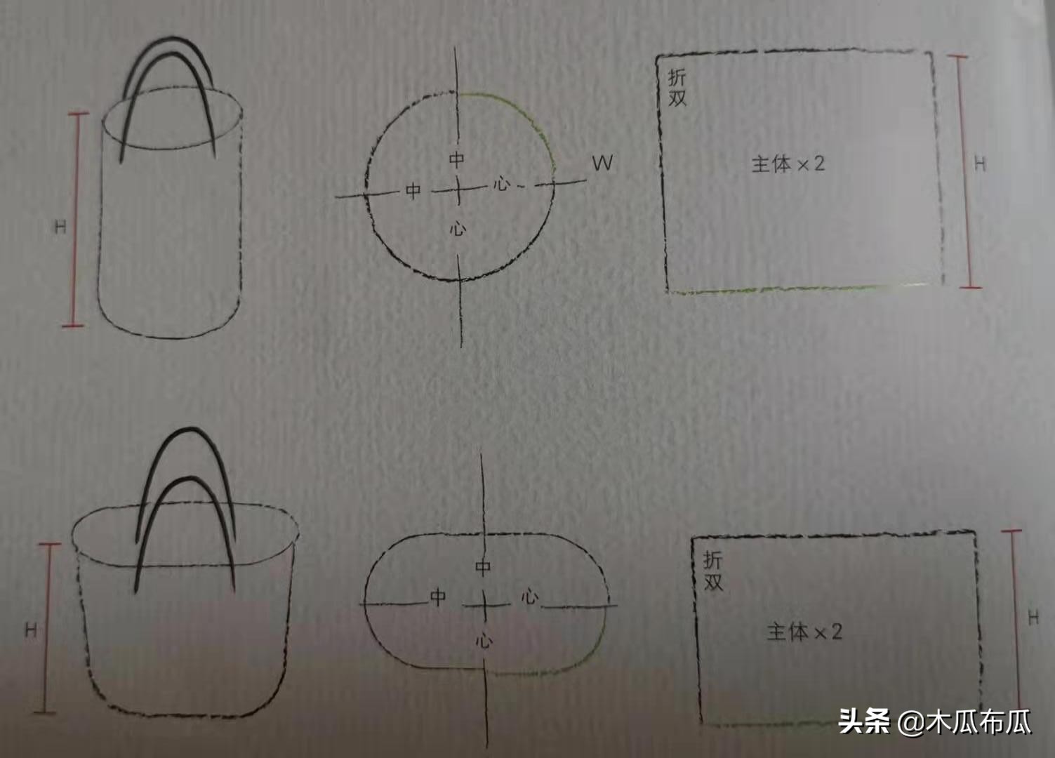 椭圆形手工包包的做法,手工包包图片教程视频