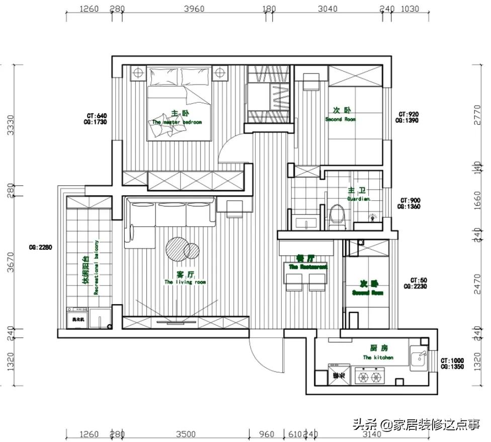 卧室空间不够还要放1.8床,卧室连阳台阳台要抬高吗