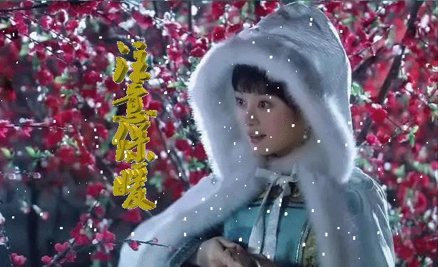 下大雪注意路滑动态表情,大雪问候动态图片