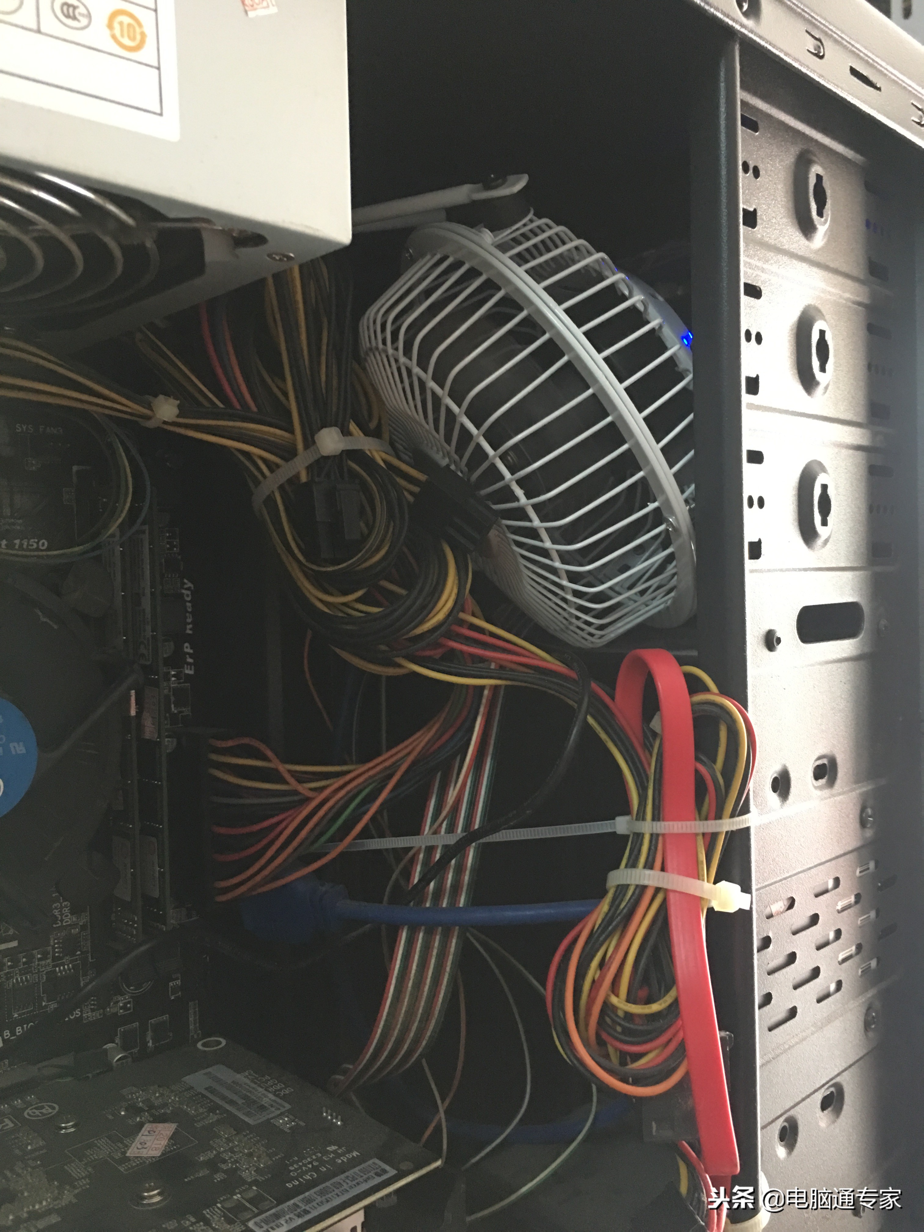 电脑主机运行时温度高，看看这位“大神”是如何解决的！