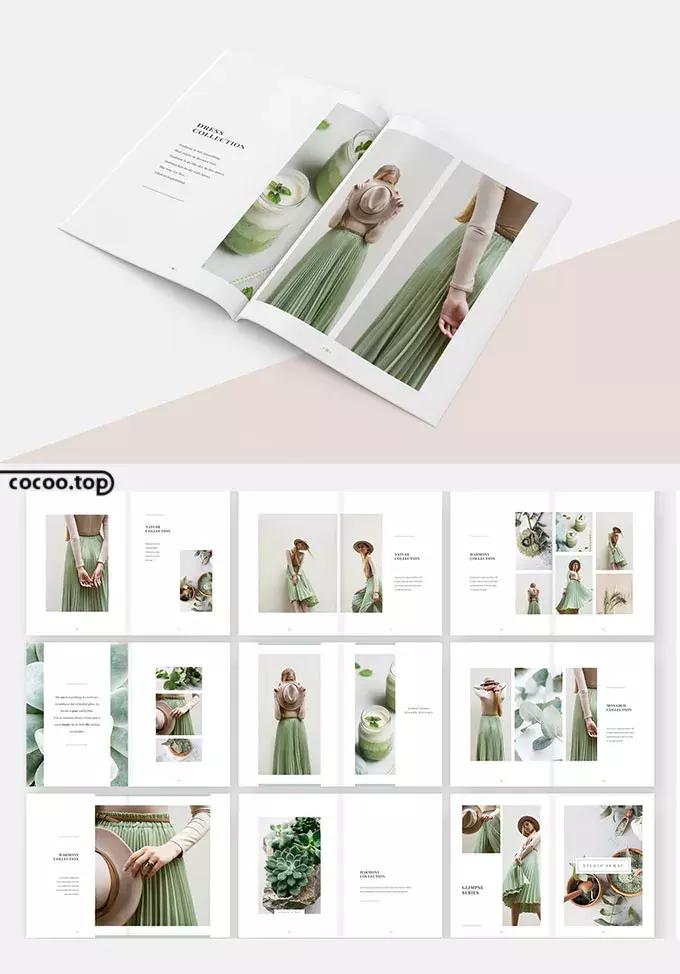 用网格做隔板,打破网格版式