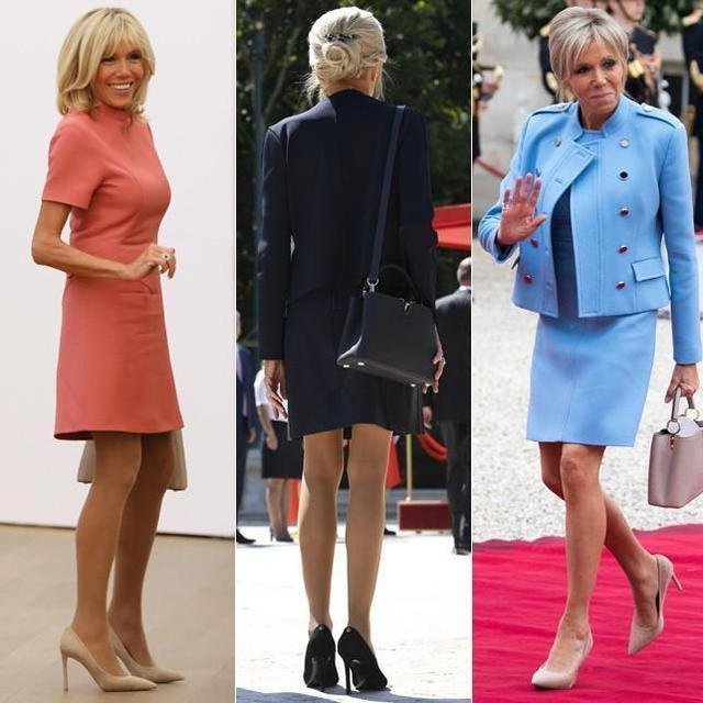 日本第一夫人也这么拼？大冬天光腿穿大衣，结束访问回东京太闪耀