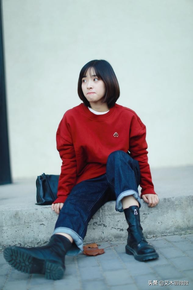 日系女星沈月写真图片,日系少女沈月穿搭