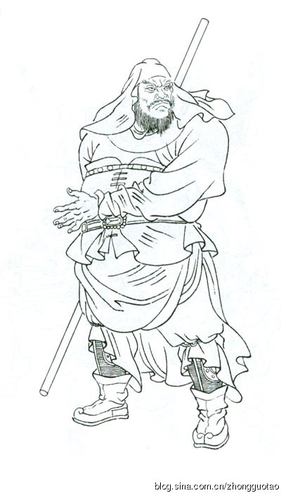 牛牧野水浒扑克,牛牧野水浒人物