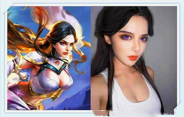 王者cos露娜一生所爱,露娜cos一生所爱奶茶妹