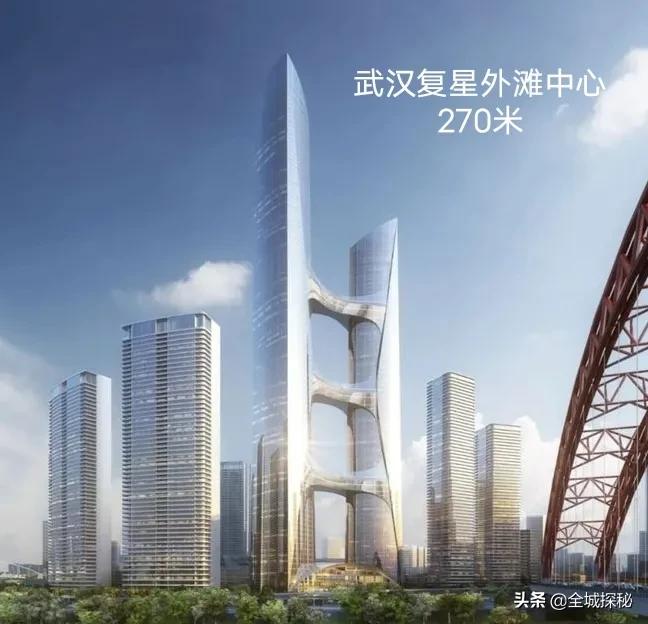 武汉地标摩天大楼总高度有几米,武汉111层475米摩天大楼何时完工