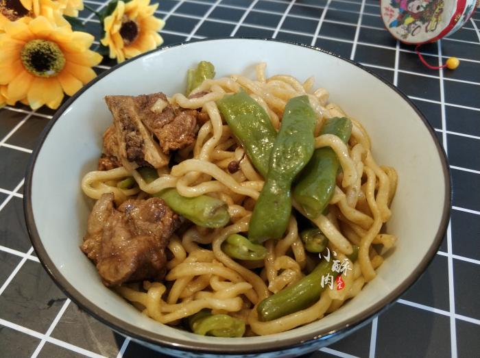 北方人爱吃的豆角焖面新手也能做,北方人爱吃的焖面
