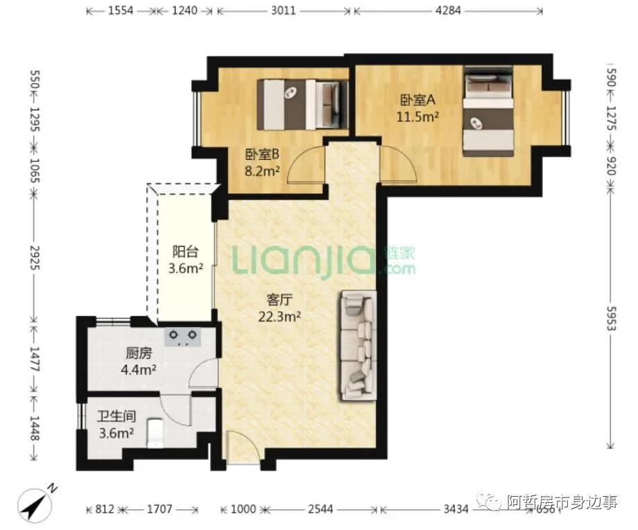 新旧交织的城市界面,富基广场