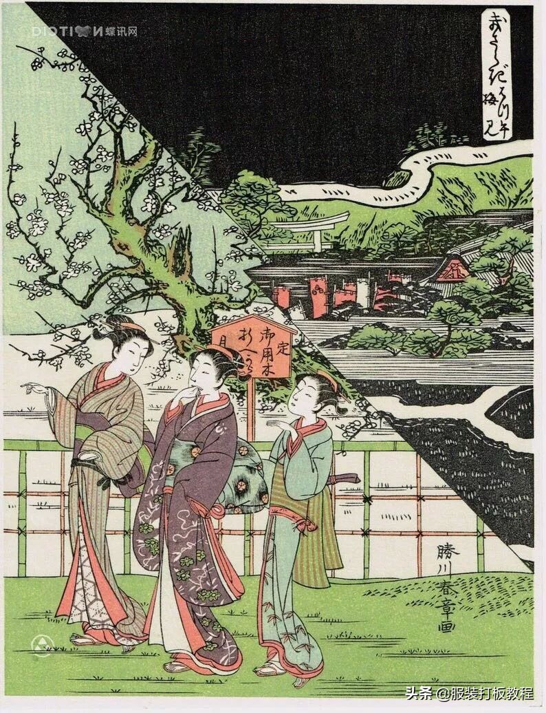 服装设计纹样款式图,服装设计潮流穿搭流行趋势