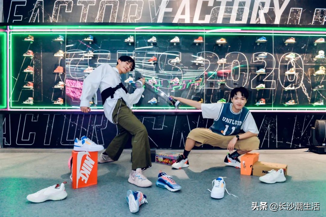 长沙ifs国金中心潮鞋,星城潮鞋