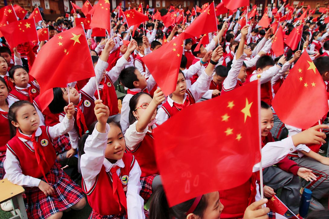 喜迎十四运助力中国梦,喜迎十四运争做文明好学生