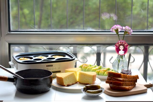 抹茶戚风蛋糕不用油,无油无糖蛋糕10寸