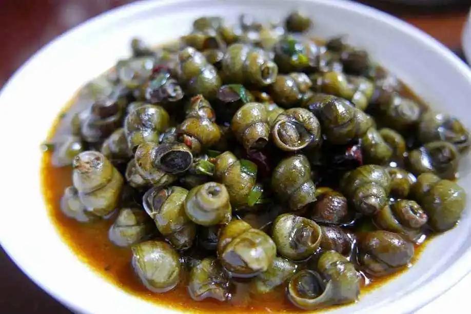 螺蛳粉炒螺图片,螺蛳粉美味螺