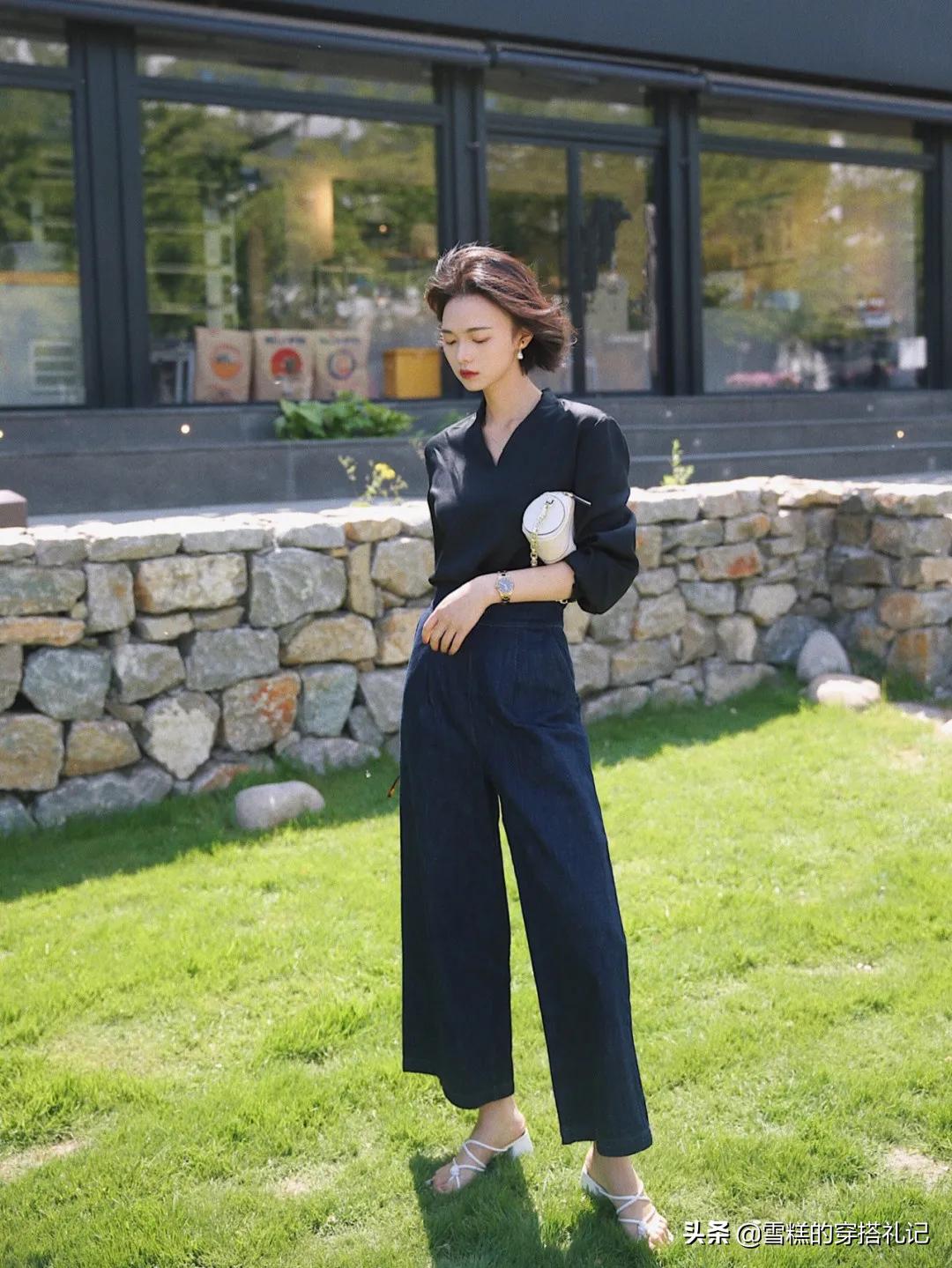 舒服好看显瘦显高高档的裤子,胯宽腿粗显高显瘦裤子