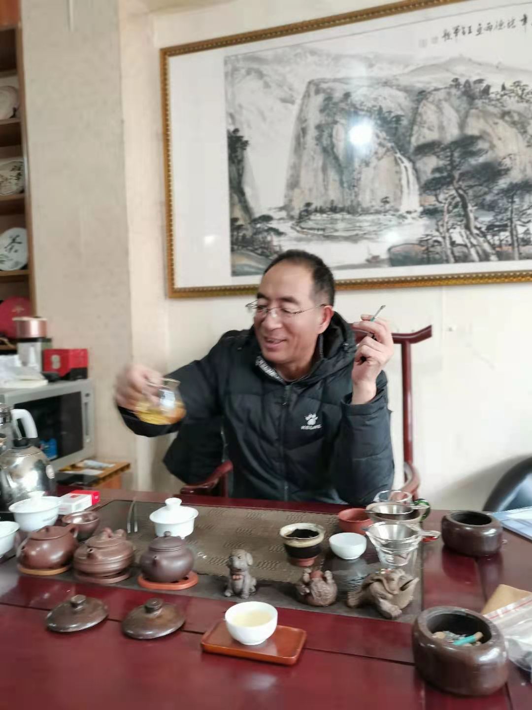 茗林汇茶行李德水:诚信经营永续发展