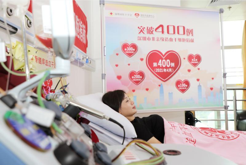 深圳造血干细胞年度捐献破百例,100例非血缘造血干细胞捐献