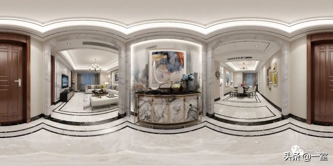 全景效果图最大的,如何出全景效果图