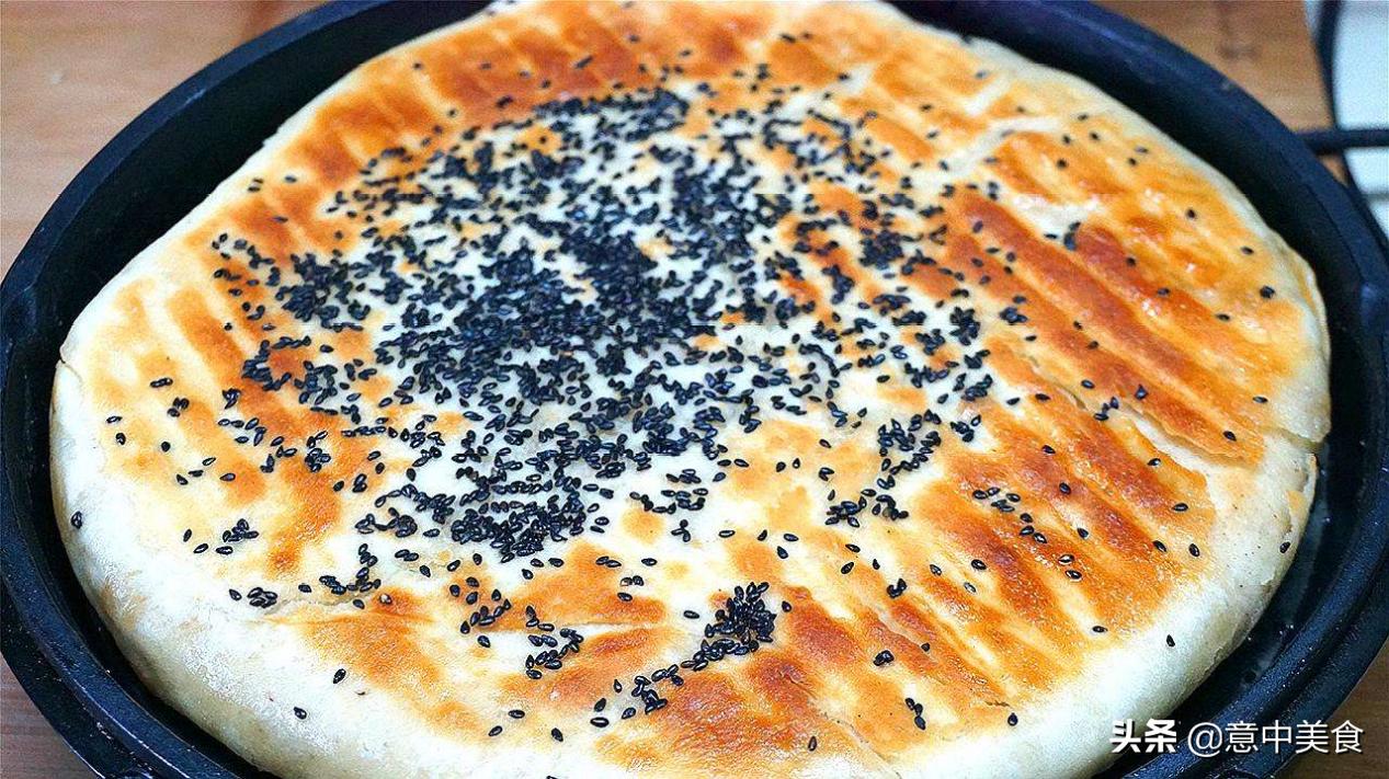 焦香千层饼油炸,发面饼北方